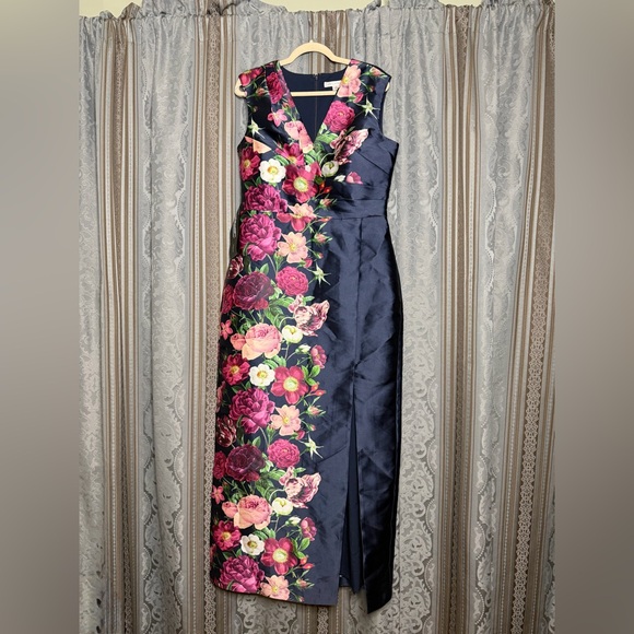 Kay Unger Caroline Column Gown - Picture 5 of 8